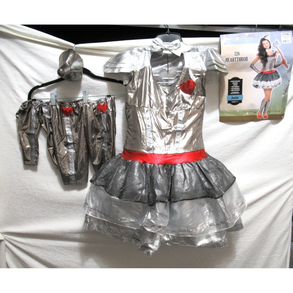 Costumes USA Adult Sexy Tin Heartthrob Costume Plus TUTU Size Medium 7-9
